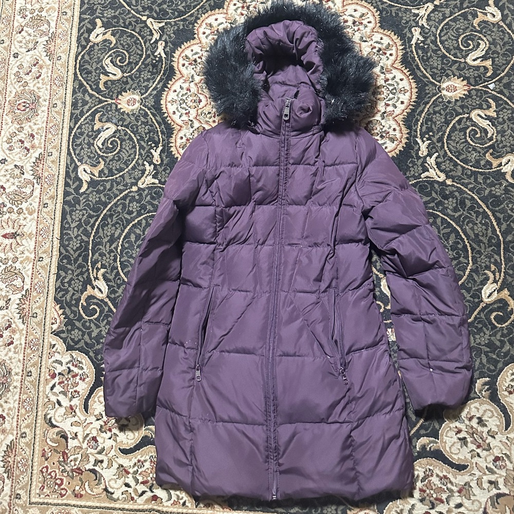 Calvin Klein Puffer Coat |Purple (Size S)